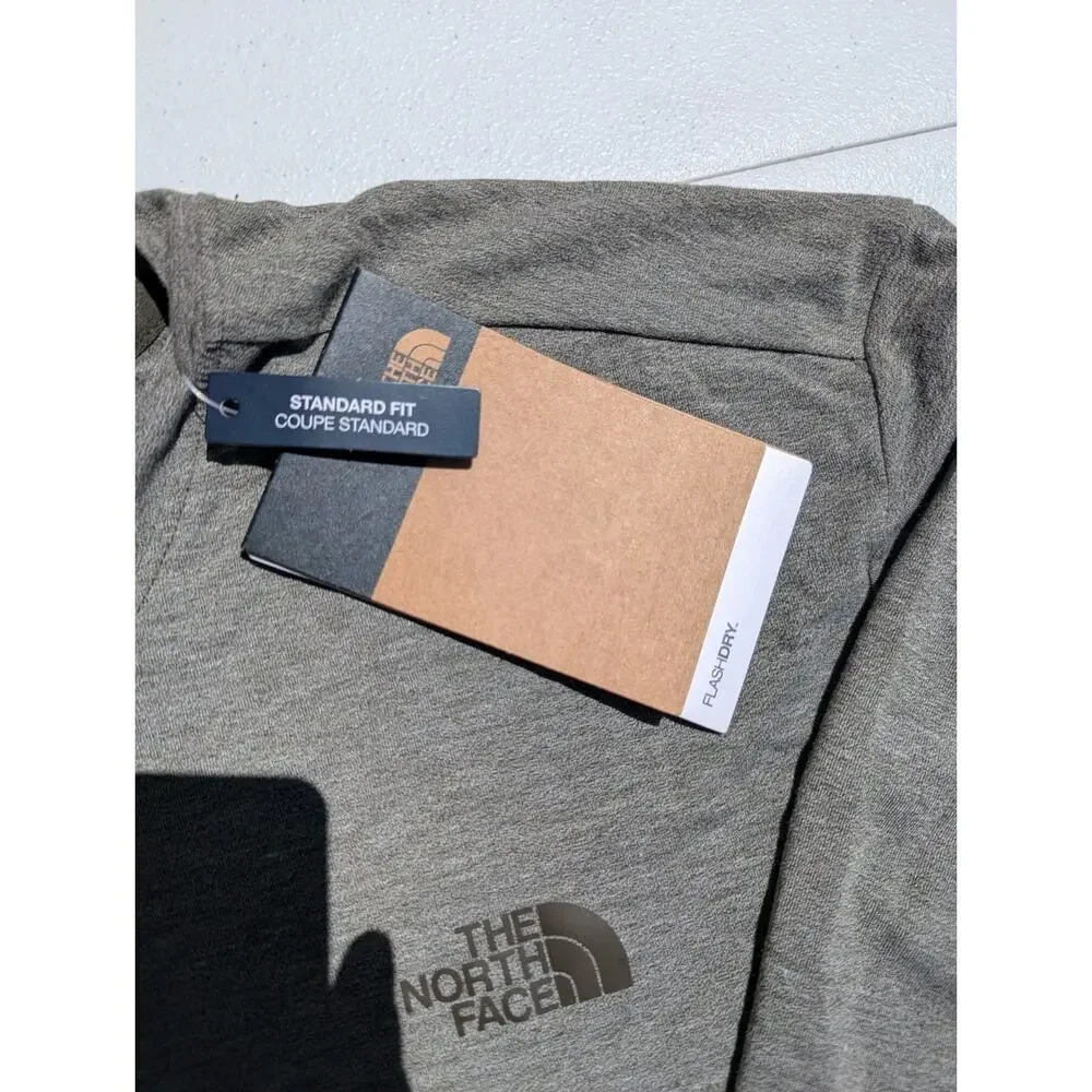 The North Face Shirt Mens XXL Gray Long Sleeve Wander Casual Outdoor